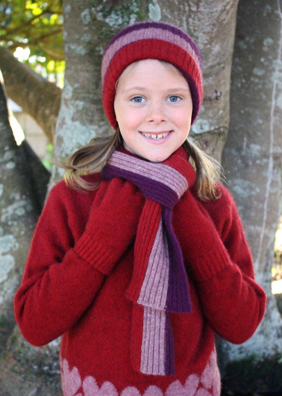 Cosy Kids Child's Stripe Scarf