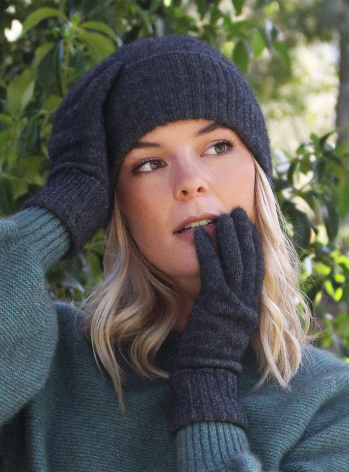 Merino Possum Turnback Gloves