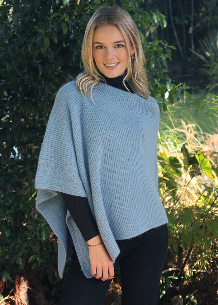 Lothlorian Alpaca Rib Poncho