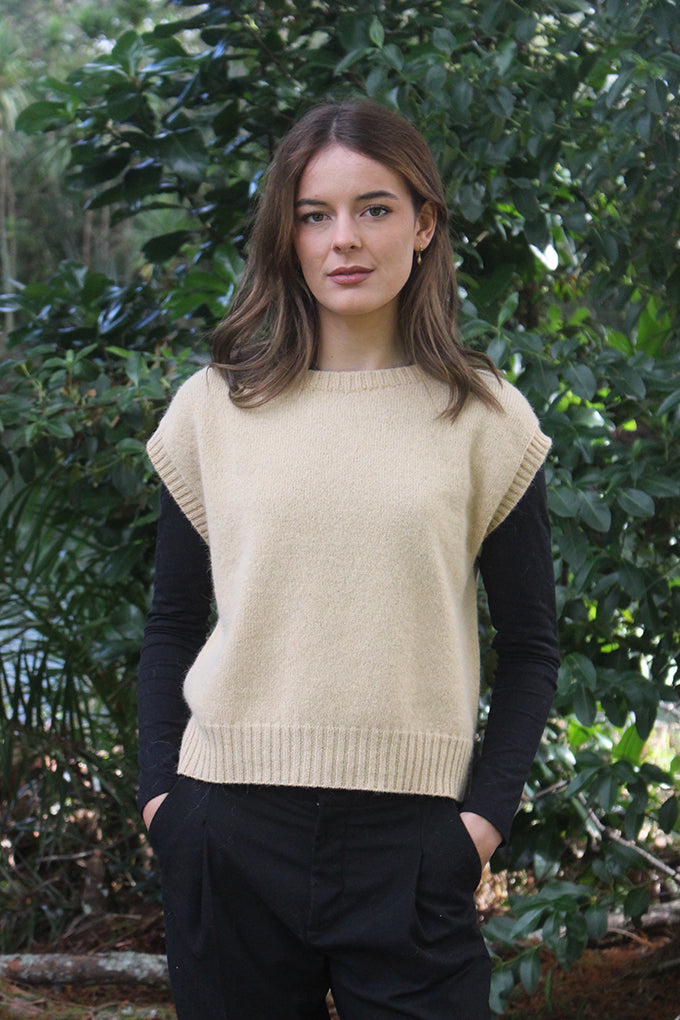 Lothlorian Alpaca Crew Neck Vest