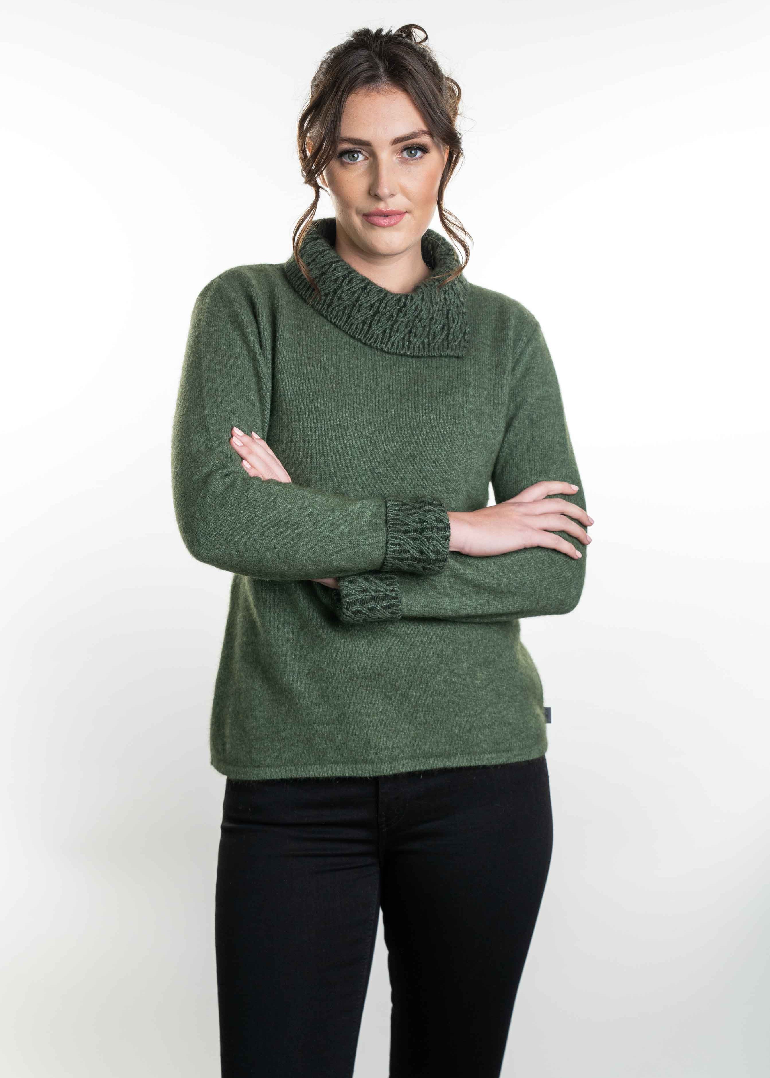 Koru Merino Possum Two Tone Jumper