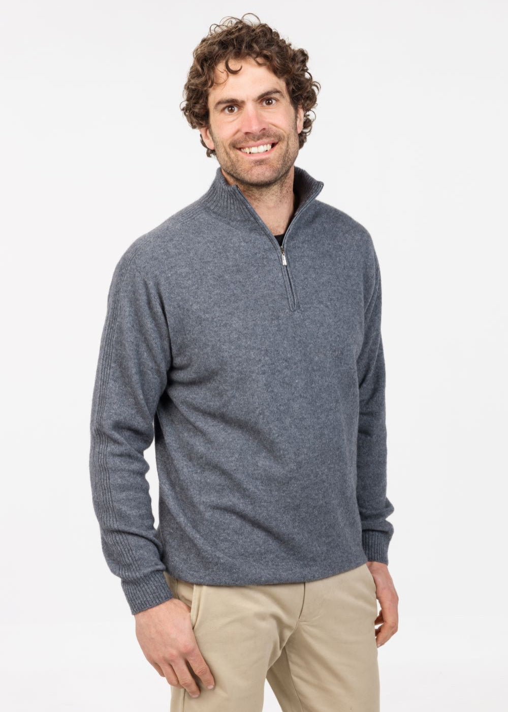 Native World Merino Possum Classic quarter zip sweater. Great for any occasion Made in New Zealand