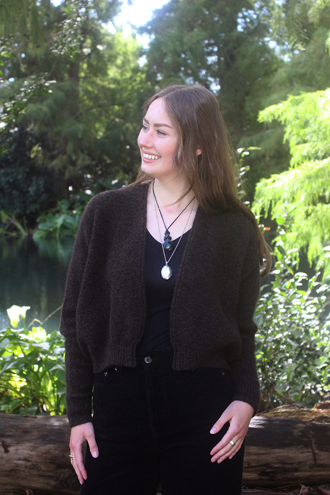 Lothlorian Merino Possum Spry Textured Jumper