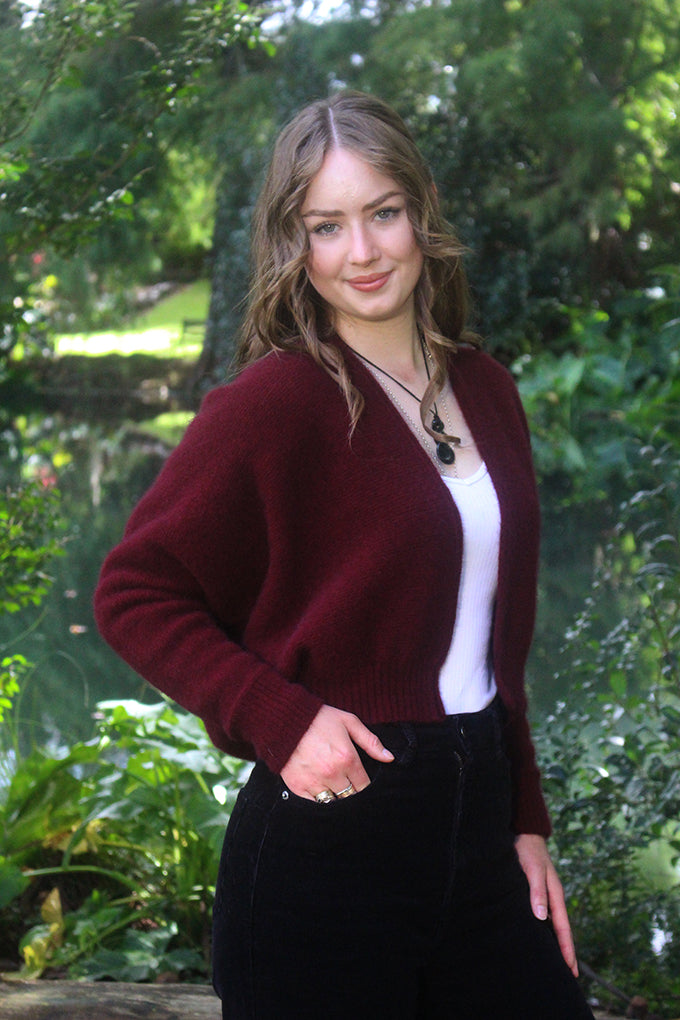 Lothlorian Merino Possum Spry Textured Jumper