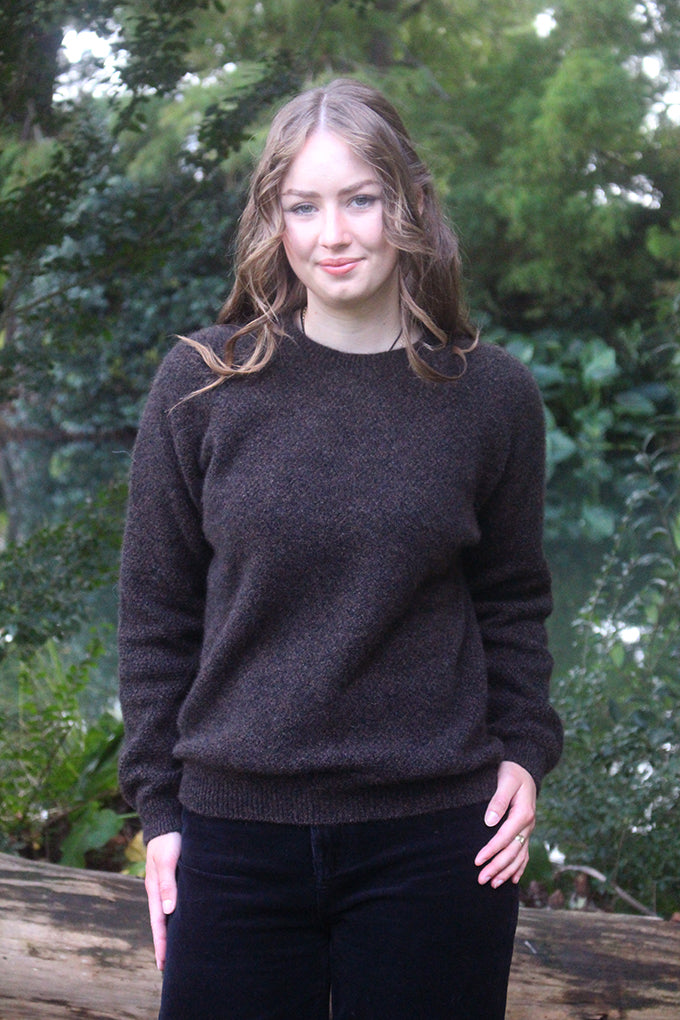 Lothlorian Merino Possum Spry Textured Jumper