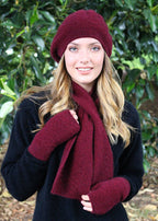 Merino Possum Dash Fingerless Mittens