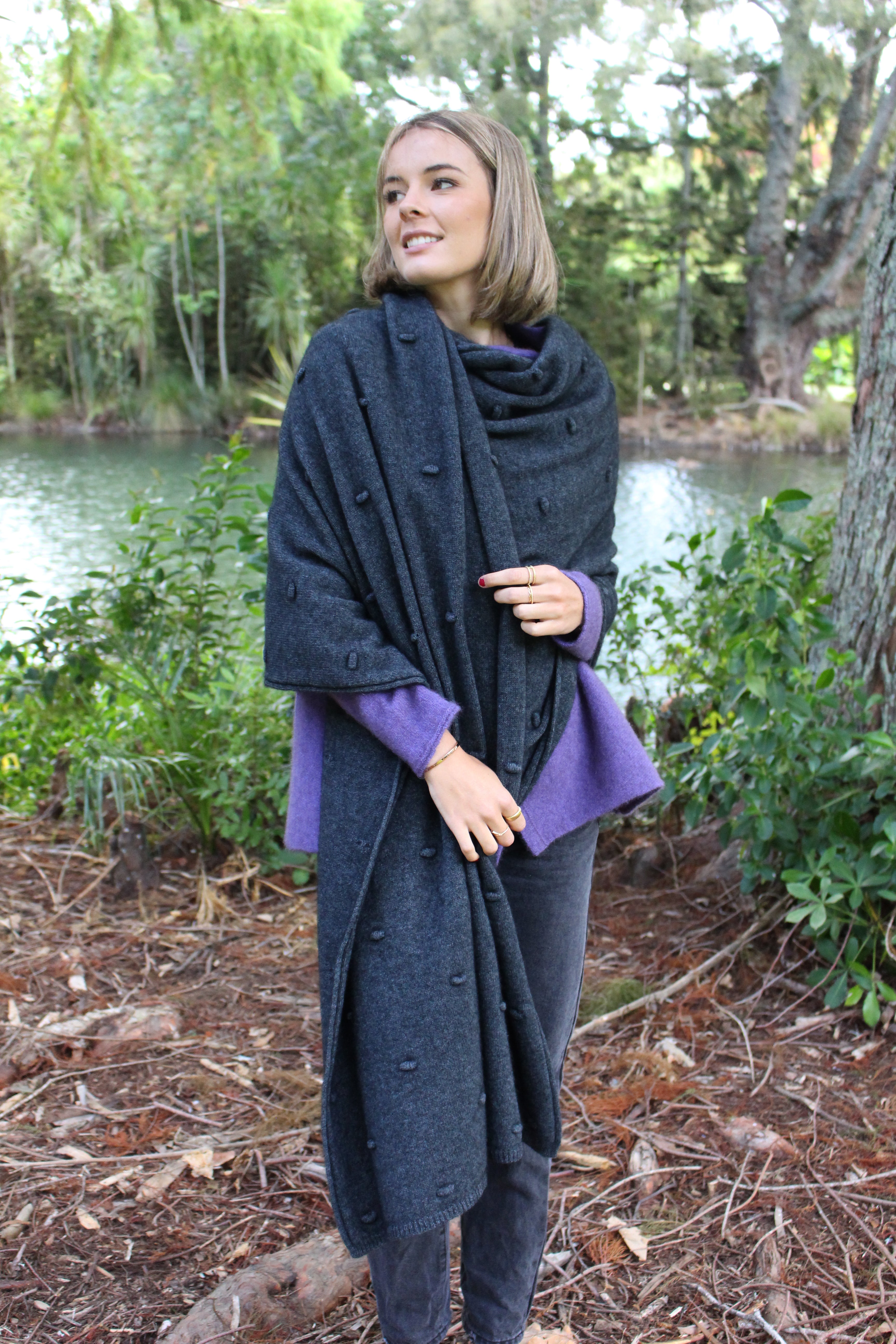 Lothlorian Merino Possum Bobble Wrap - Made in New Zealand