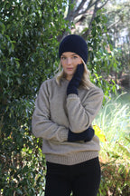 Merino Possum Turnback Gloves