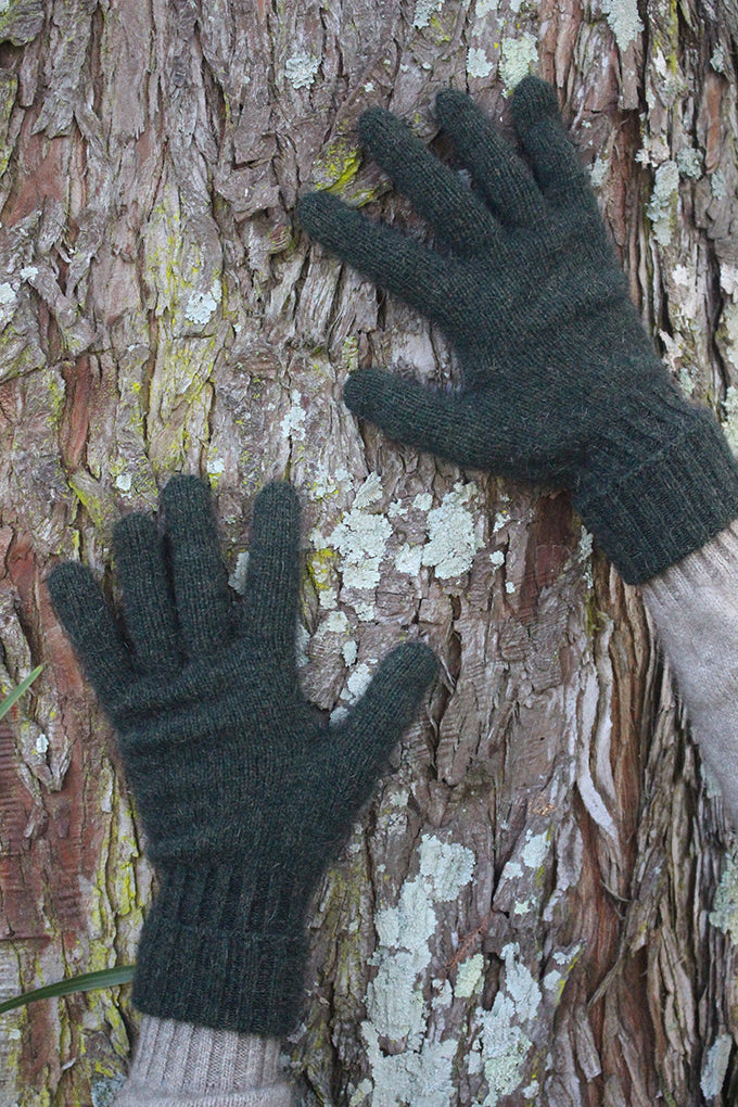 Merino Possum Turnback Gloves