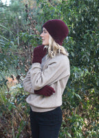 Merino Possum Turnback Beanie