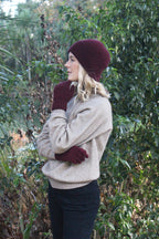 Merino Possum Turnback Gloves