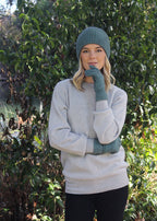 Merino Possum Turnback Beanie