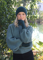 Merino Possum Turnback Beanie