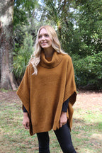 Lothlorian Merino Possum Lush Cowl Neck Poncho