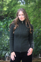 Lothlorian Merino Possum 4X2 Rib Jacket