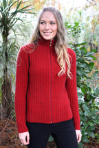 Lothlorian Merino Possum 4X2 Rib Jacket