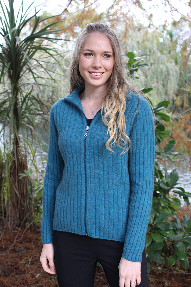 Lothlorian Merino Possum 4X2 Rib Jacket