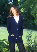 Lothlorian Merino Possum Boyfriend Cardigan