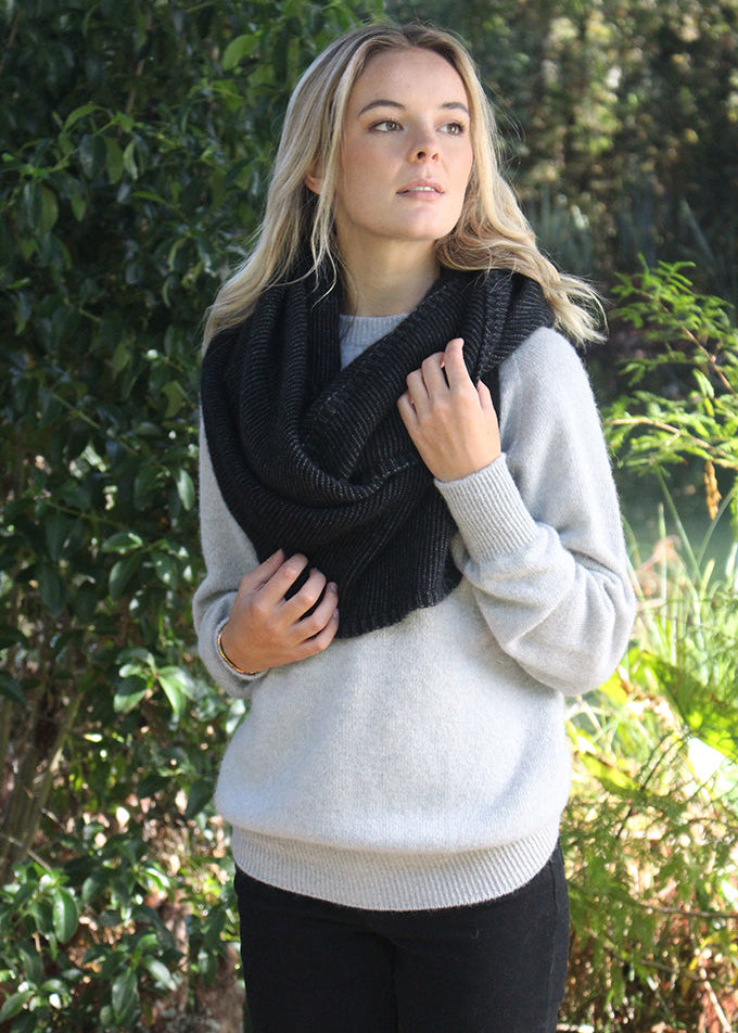 Merino Possum Bias Scarf