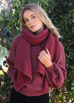 Merino Possum Bias Scarf