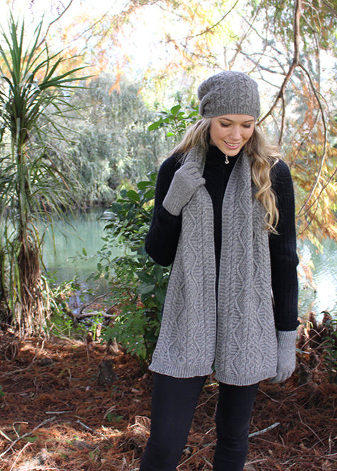 Merino Possum Opito Cable Beanie