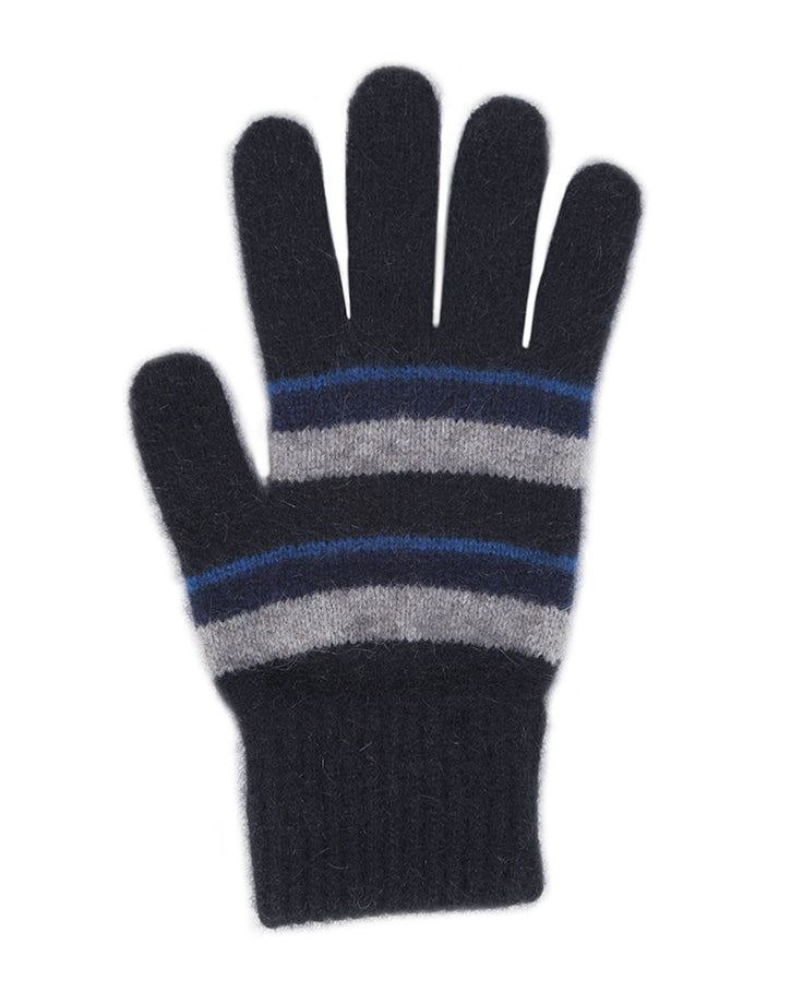 Merino Possum  Accent Stripe Glove