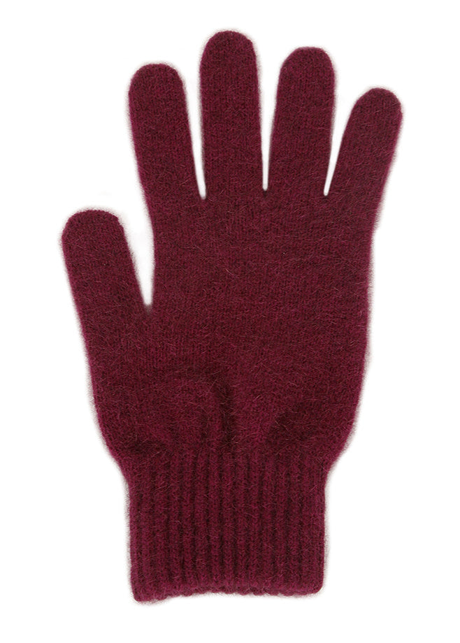 Merino Possum Plain Gloves Size