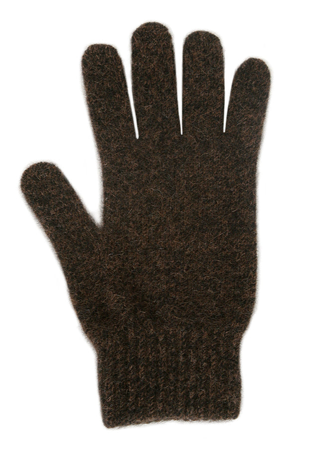 Merino Possum Plain Gloves Size