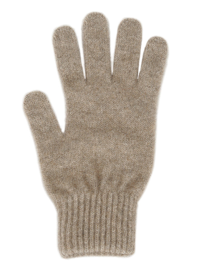 Merino Possum Plain Gloves Size