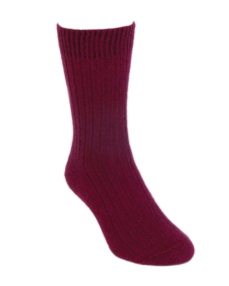 Merino Possum Casual Rib Sock