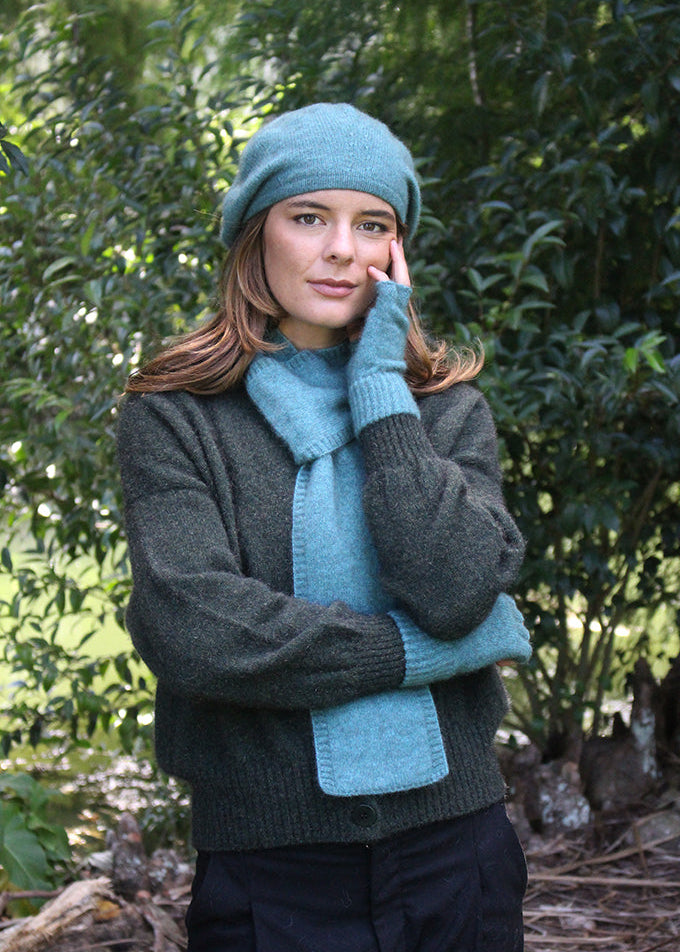 Merino Possum Plain Beret