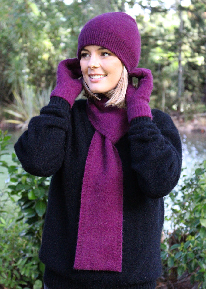 Merino Possum Double Thickness Skull Beanie