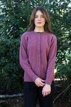 Lothlorian Merino Possum Plain Button Cardigan