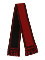 Merino Possum Reversible Koru Scarf