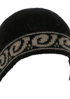 Merino Possum Koru Beanie - Larger Motif