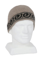 Merino Possum Koru Beanie - Larger Motif