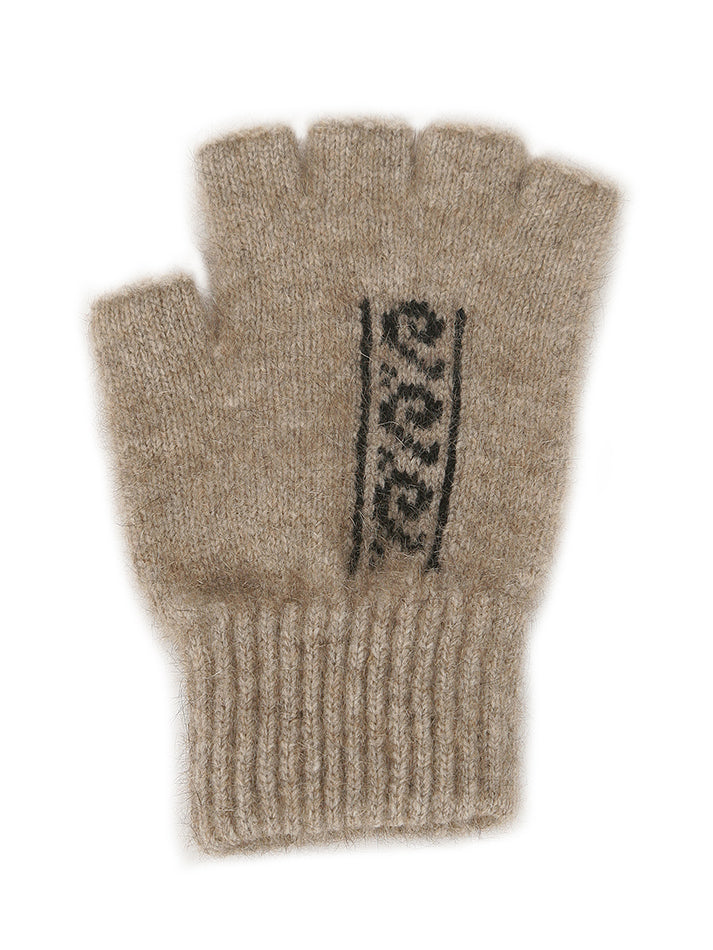 Merino Possum Fingerless Koru Glove