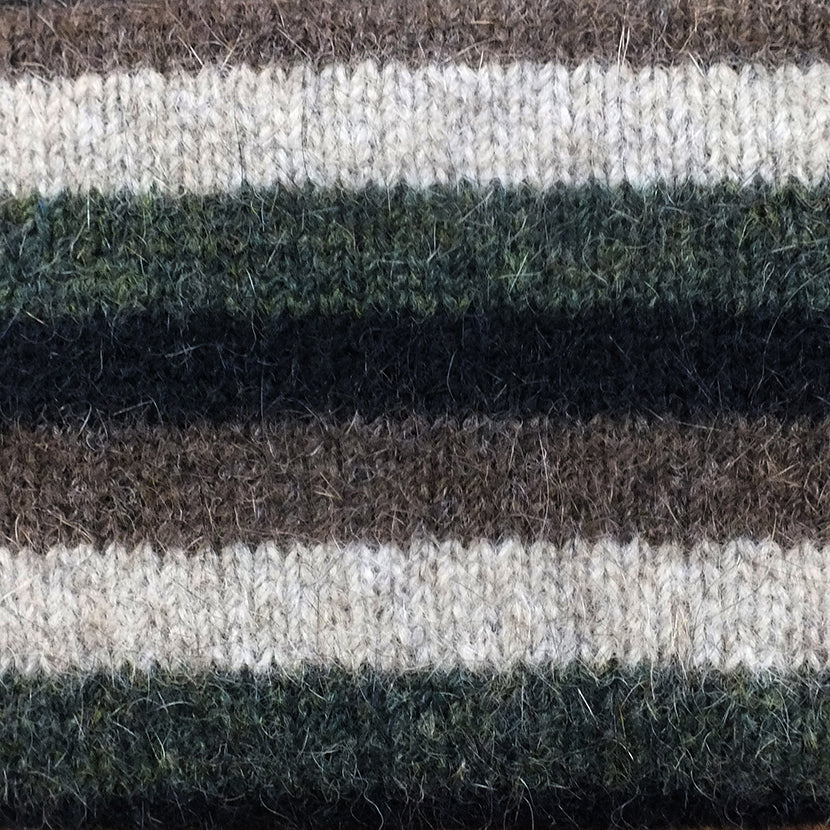 Merino Possum Multi Coloured Stripe Sock