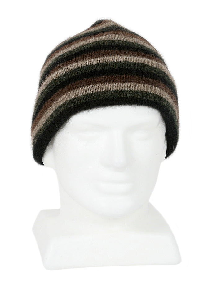 Merino Possum Stripe Beanie