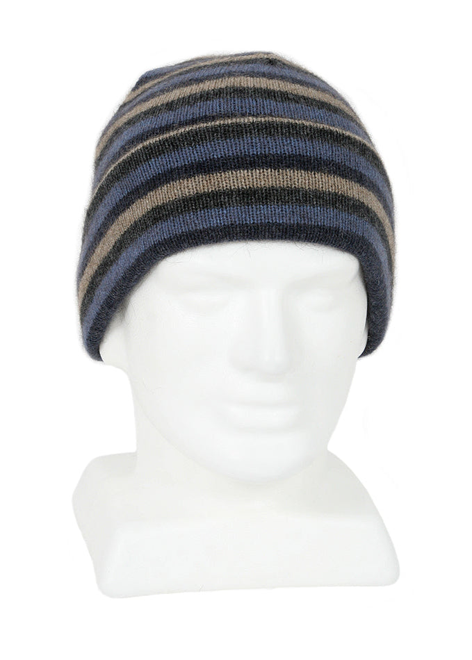 Merino Possum Stripe Beanie