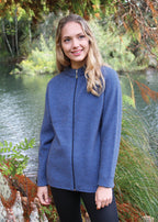 Lothlorian Merino Possum Plain Zip Cardigan