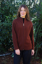 Lothlorian Merino Possum Plain Zip Cardigan