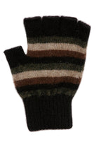 Merino Possum Stripe Fingerless Glove