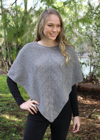 Lothlorian Merino Possum Lace Knit Poncho
