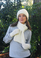 Lothlorian Alpaca Grid Scarf