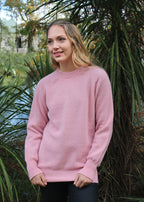 Lothlorian Alpaca Plain Crew Neck Jumper