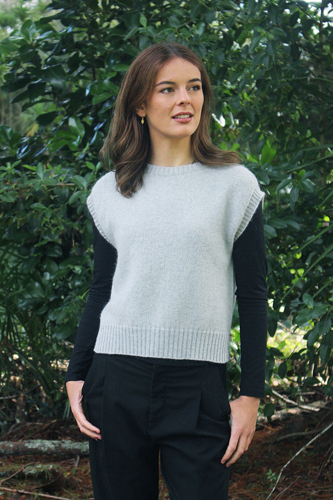 Lothlorian Alpaca Crew Neck Vest