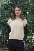 Lothlorian Alpaca Crew Neck Vest