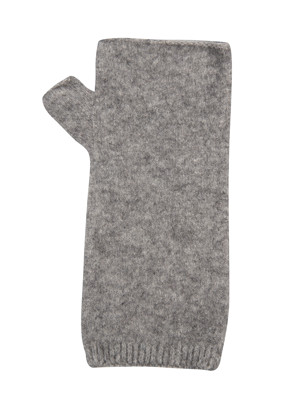 Native world Merino, possum and silk wrist warmer in natural.