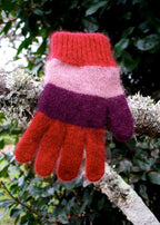 Cosy Kids Childs Striped Glove